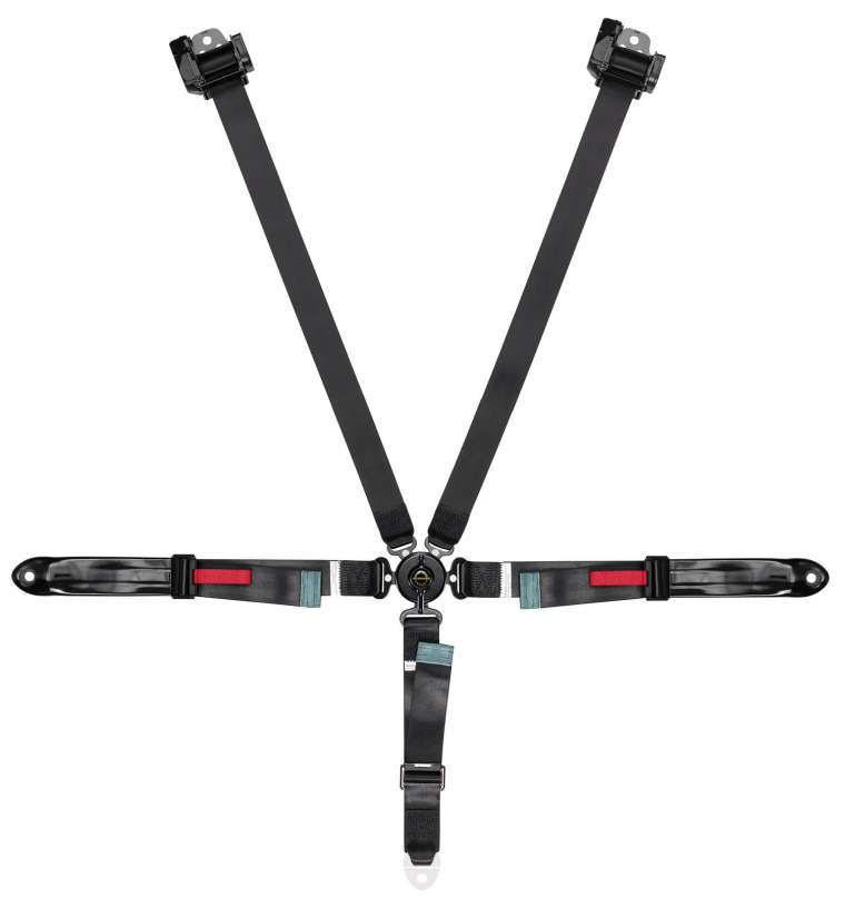 5pt automatic harness with rotary buckle