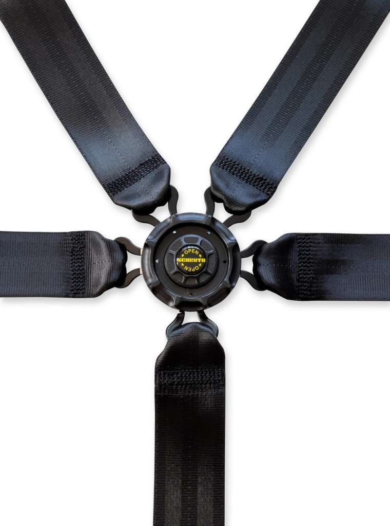 5-point crew/passenger harness restraint system